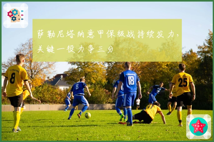 萨勒尼塔纳意甲保级战持续发力,关键一役力争三分